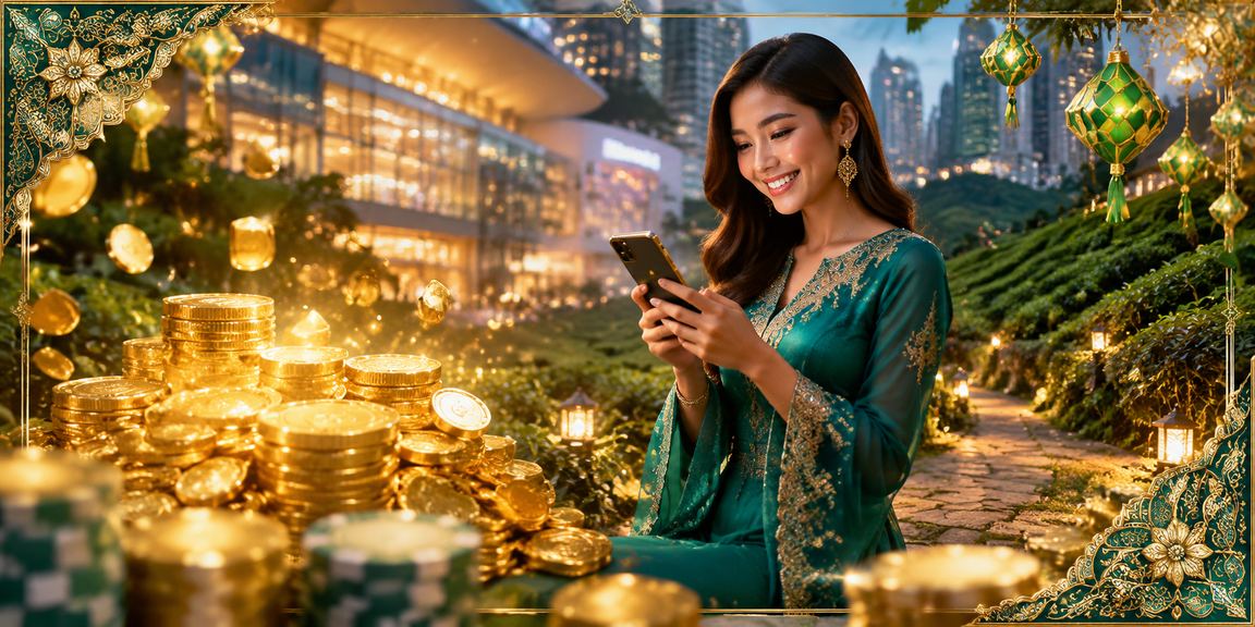 Pengguna Kuala Lumpur mendaftar akaun kasino mudah alih p1605 dengan motif batik Malaysia